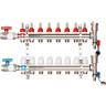 Коллектор регулируемый с расходомерами GAPPO G421,8 8-вых. X1