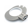 Стакан для ванной GAPPO G309 G30906-9 оружейная сталь